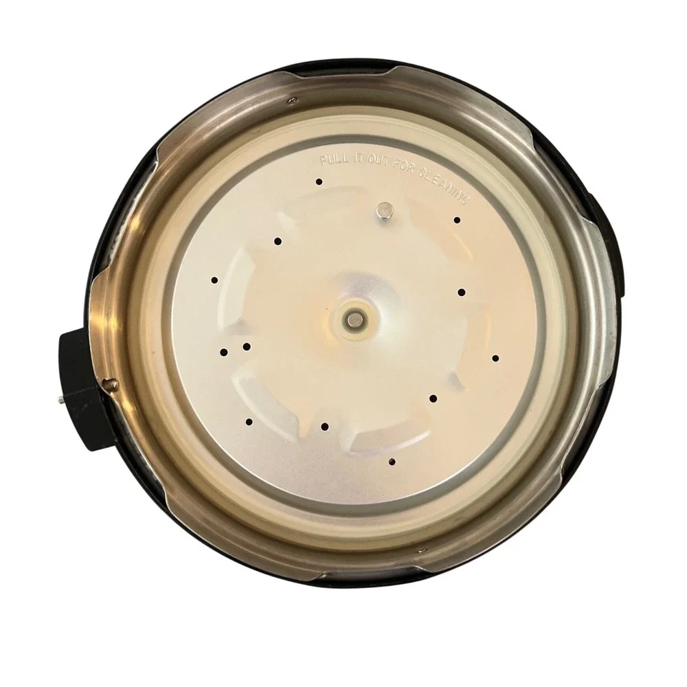 Power Cooker PPC770 Replacement Lid Stainless Steel Pressure Valve Black Handle